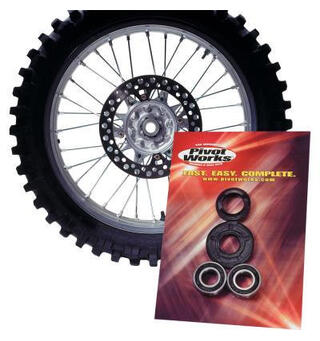 Pivot Works Fr.Hjullagerkit- Kawa,Suzuki KX60&#39;83-,KX80,KDX80,KLX110&#39;-18, RM60&#39;03